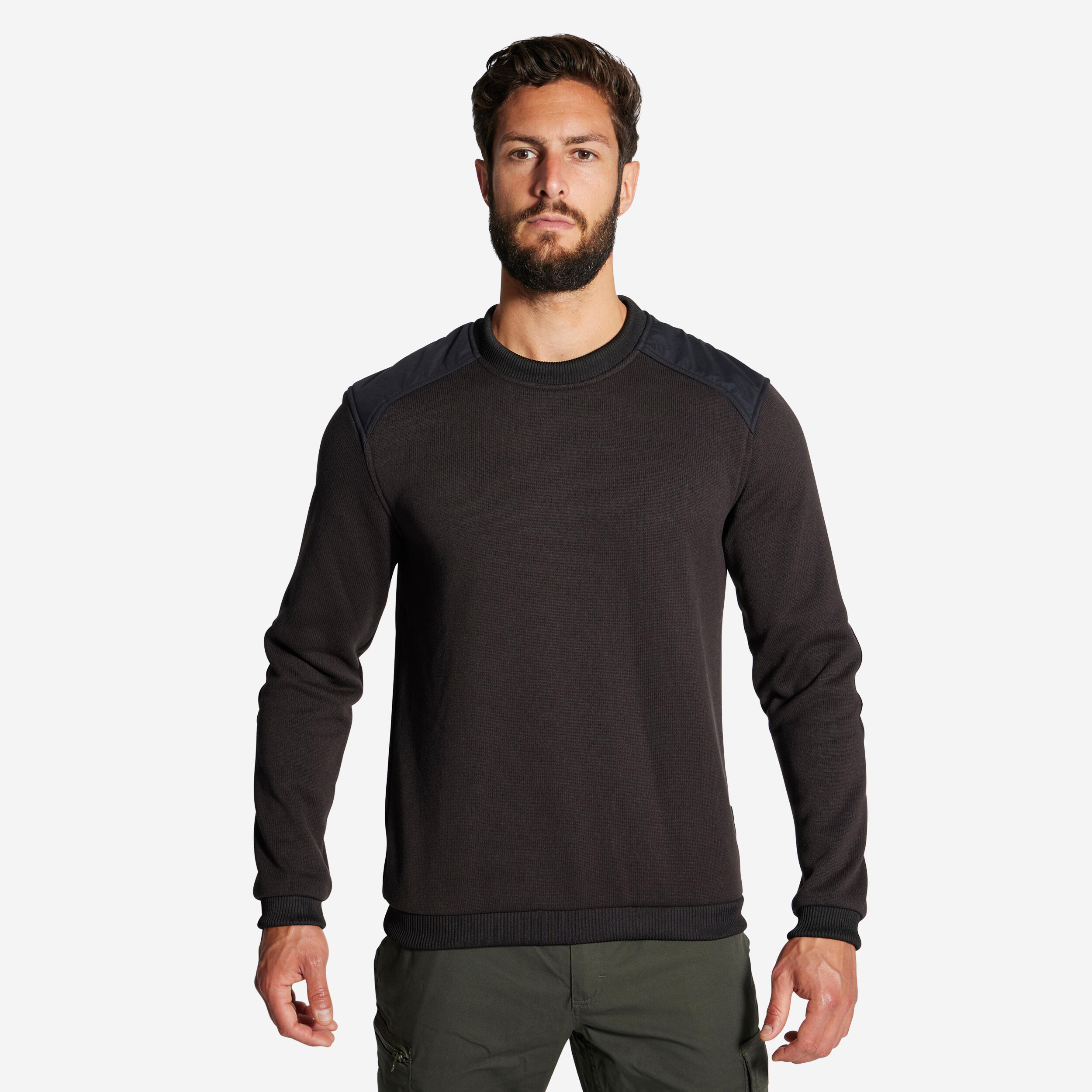 SOLOGNAC 500 PULLOVER - BLACK