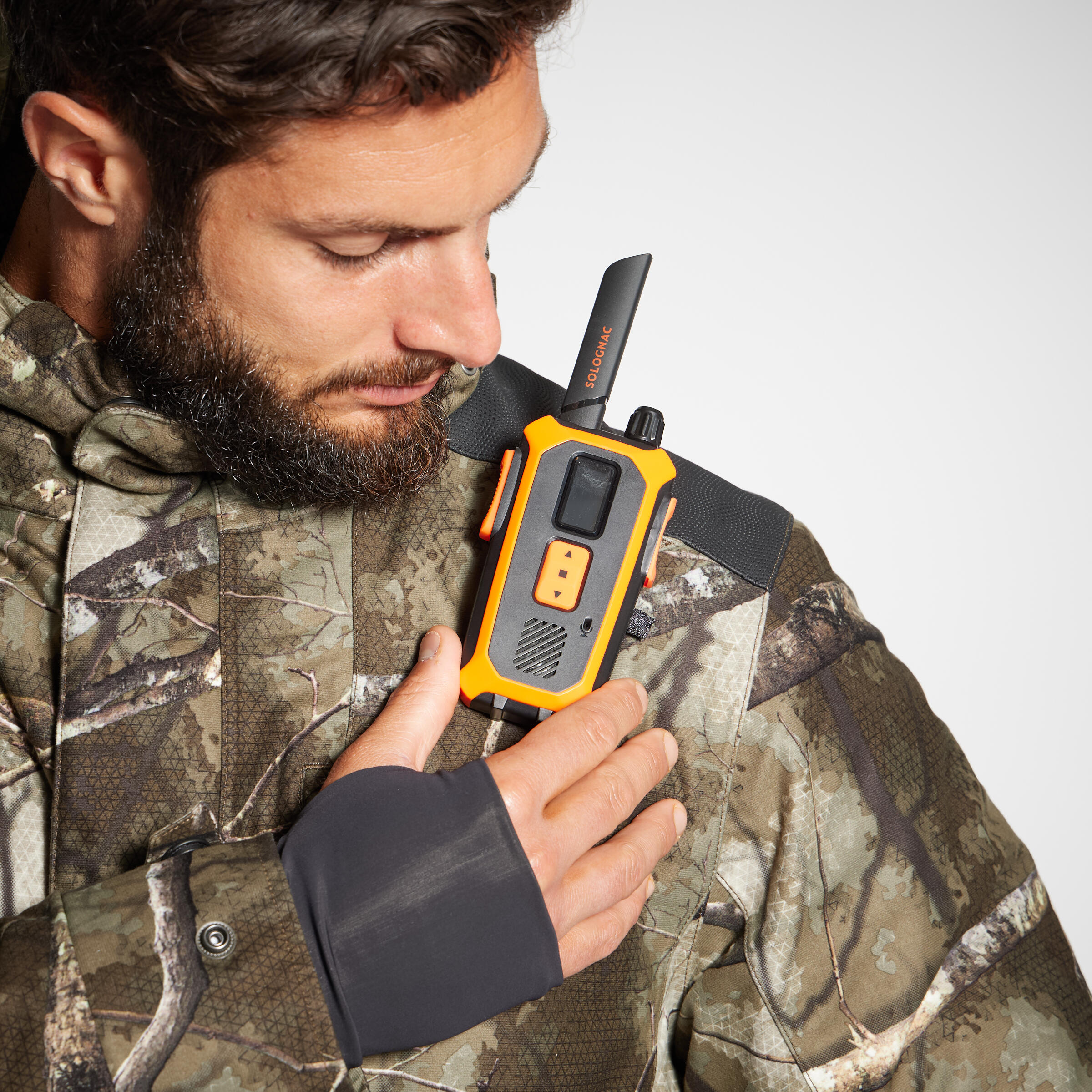 Veste de chasse chaude imperméable et silencieuse - 500 Treemetic - SOLOGNAC