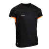 Girls' Football Shirt Viralto - Black/Orange