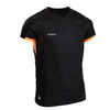 Girls' Football Shirt VRO+ - Black/Orange