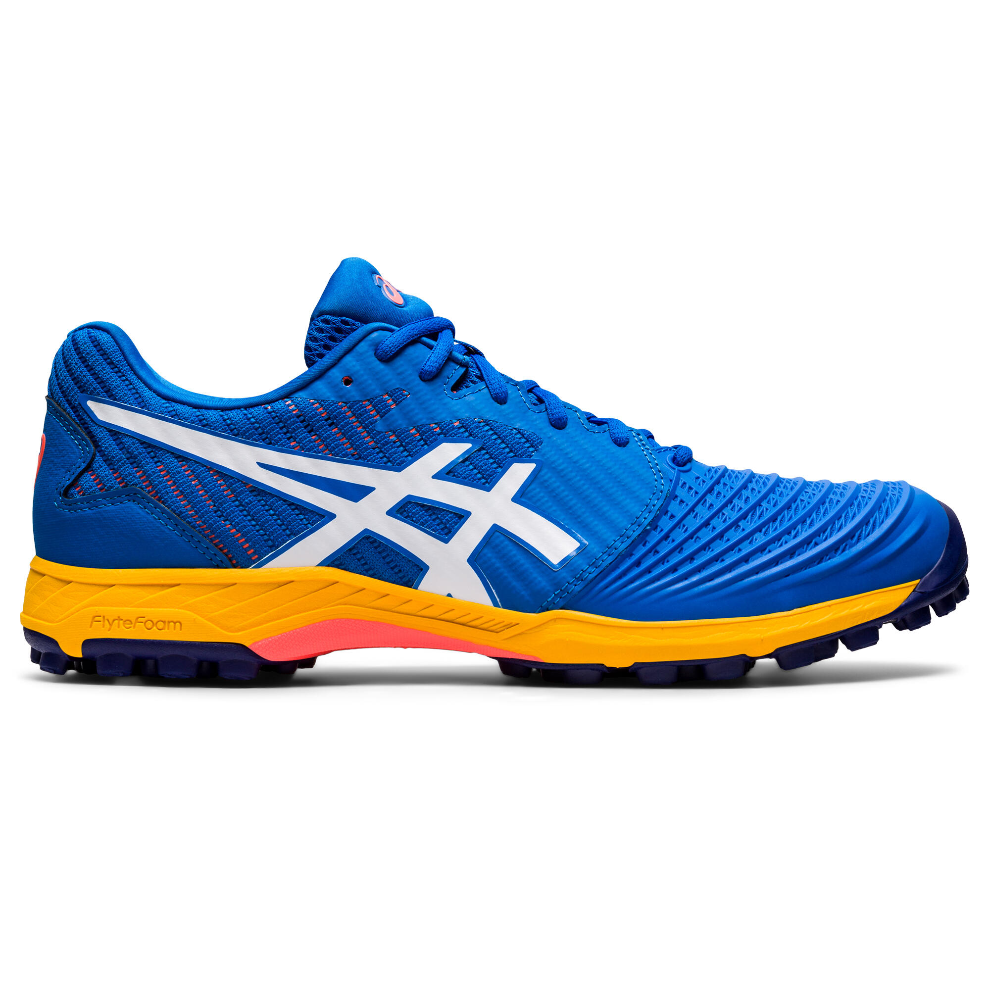 Scarpe hockey su prato uomo Asics FFULTIMATE blu giallo