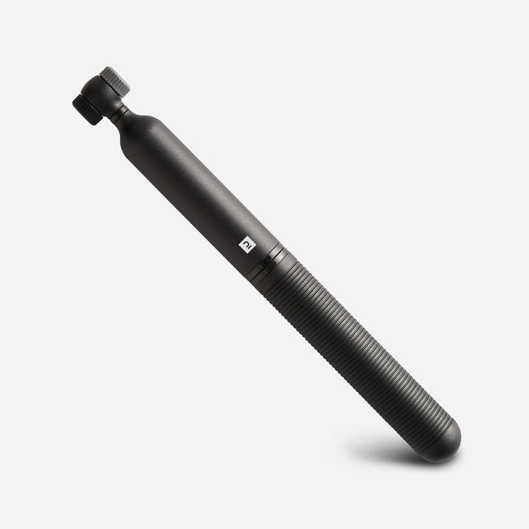 Hybrid bike hand pump in black