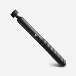 Bomba de aire mano bicicleta doble cabezal Btwin negro