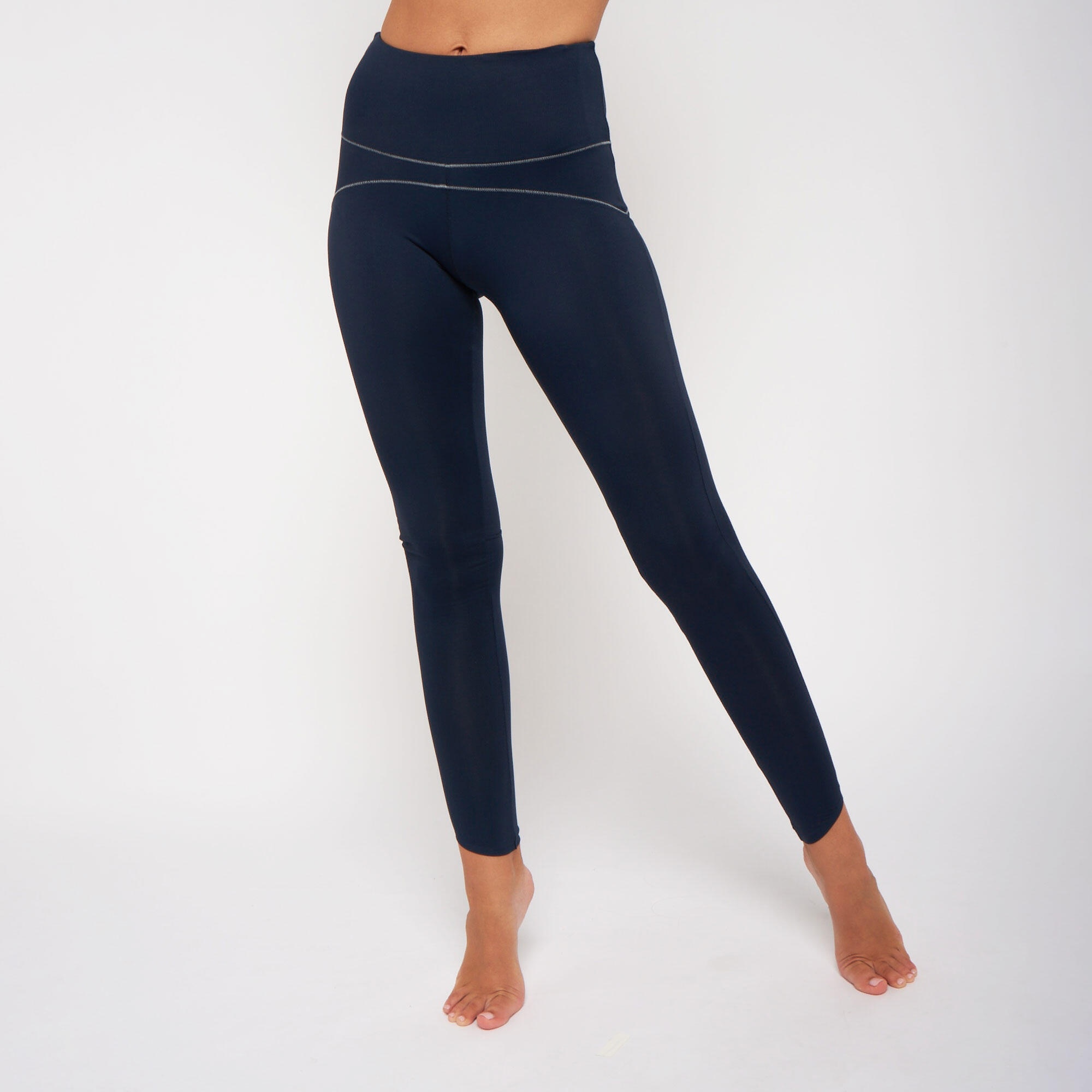 Navy blue store yoga capris