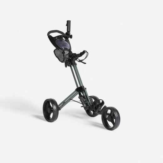 
      3-WHEEL COMPACT GOLF TROLLEY - INESIS 900 KHAKI
  