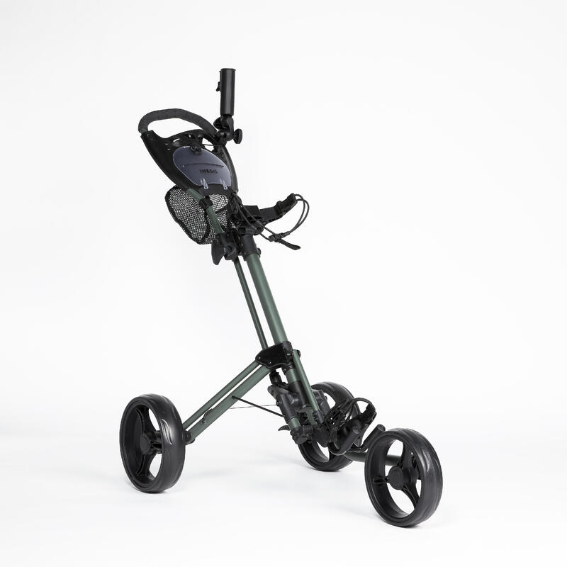 Carrinho/Trolley de Golf 3 Rodas Compact Caqui