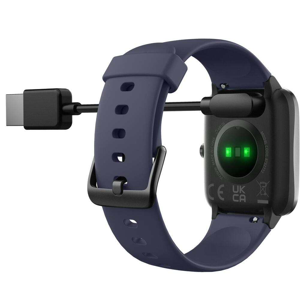 Montre connectee bien etre cw900 hr bleue