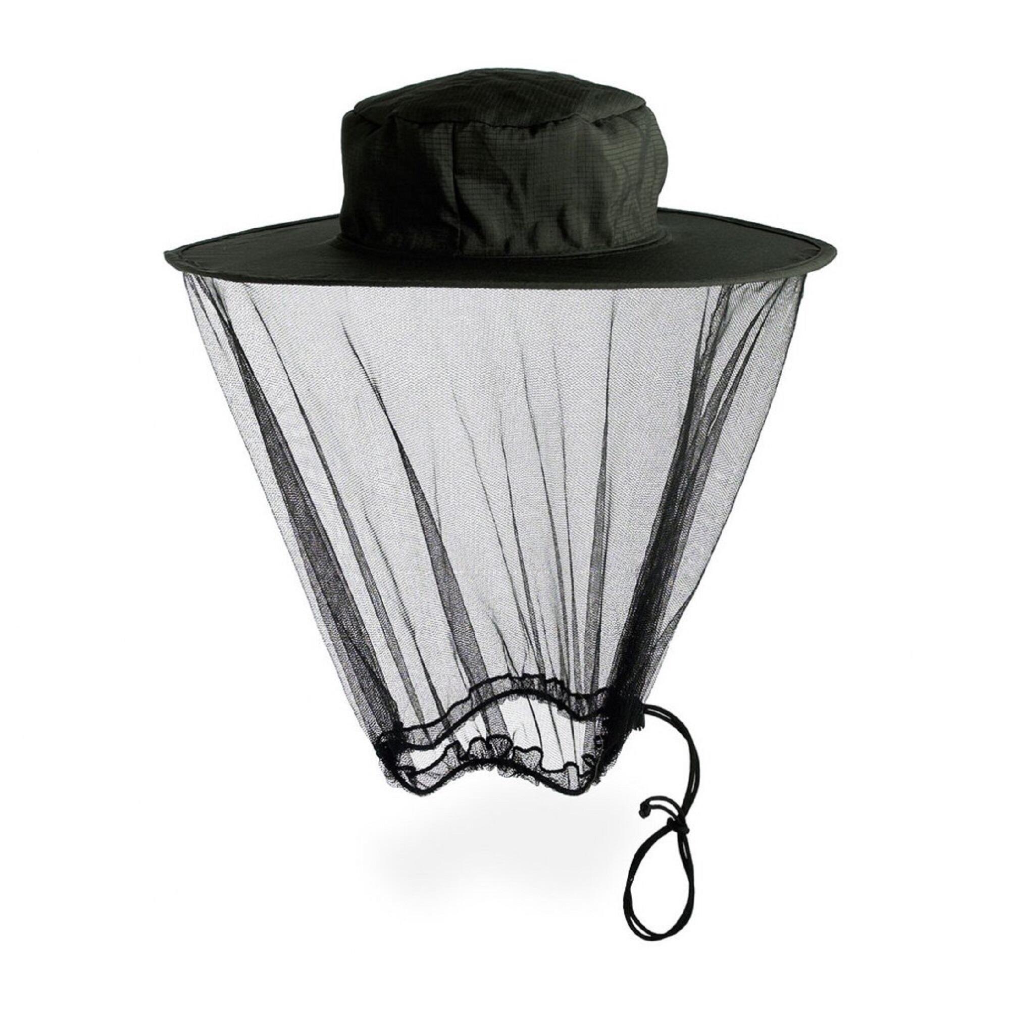 Pop-up Mosquito and Midge Head Net Hat 1/3