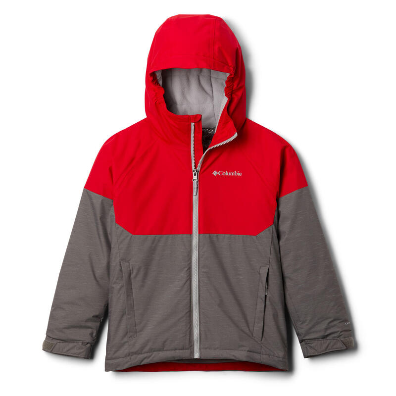 Skijacke Kinder Piste intensiv - Alpine Action Columbia rot 