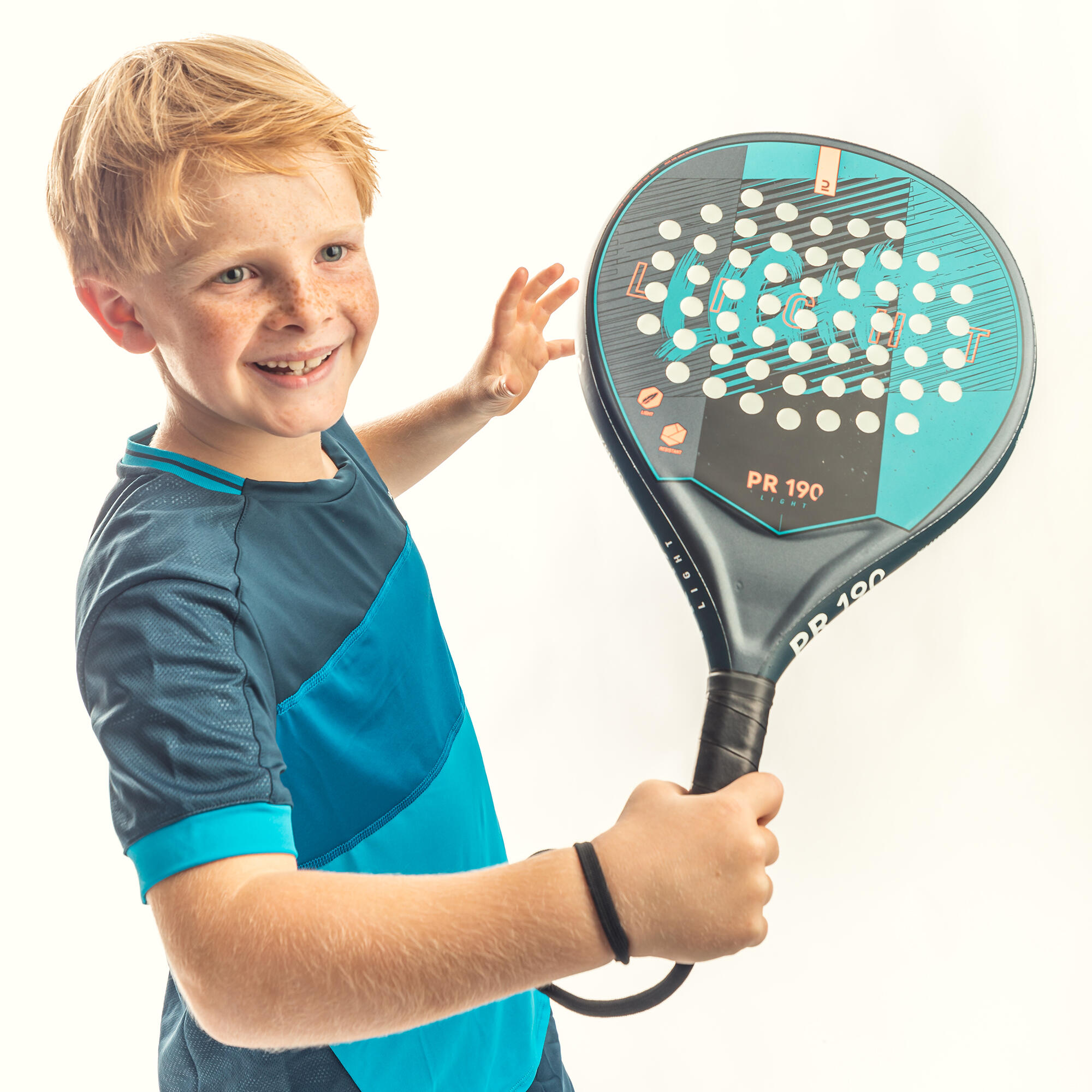 Kids' Padel Racket PR 190 - Blue 10/10