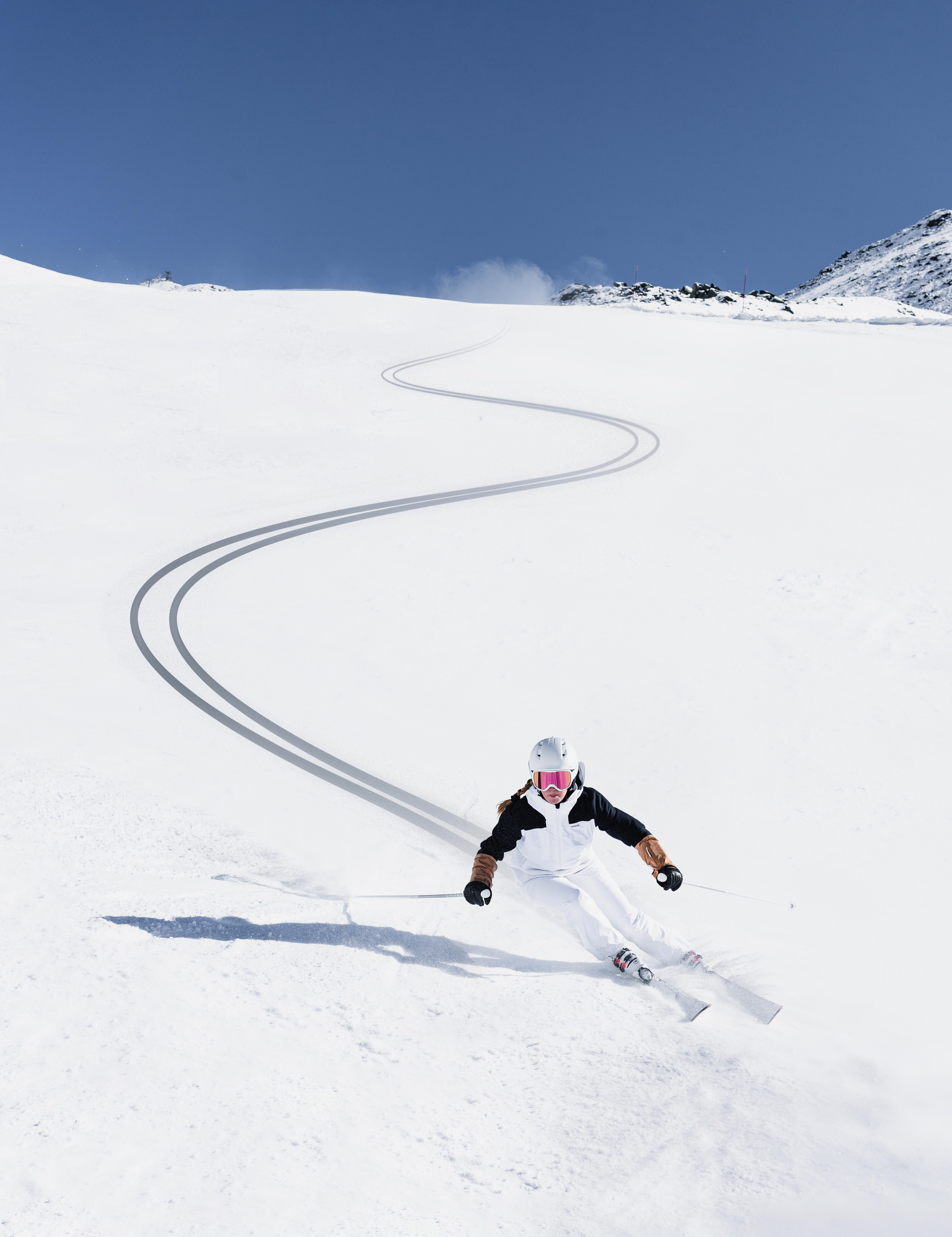 Skis alpins avec fixations femme – Boost 900 R - WEDZE