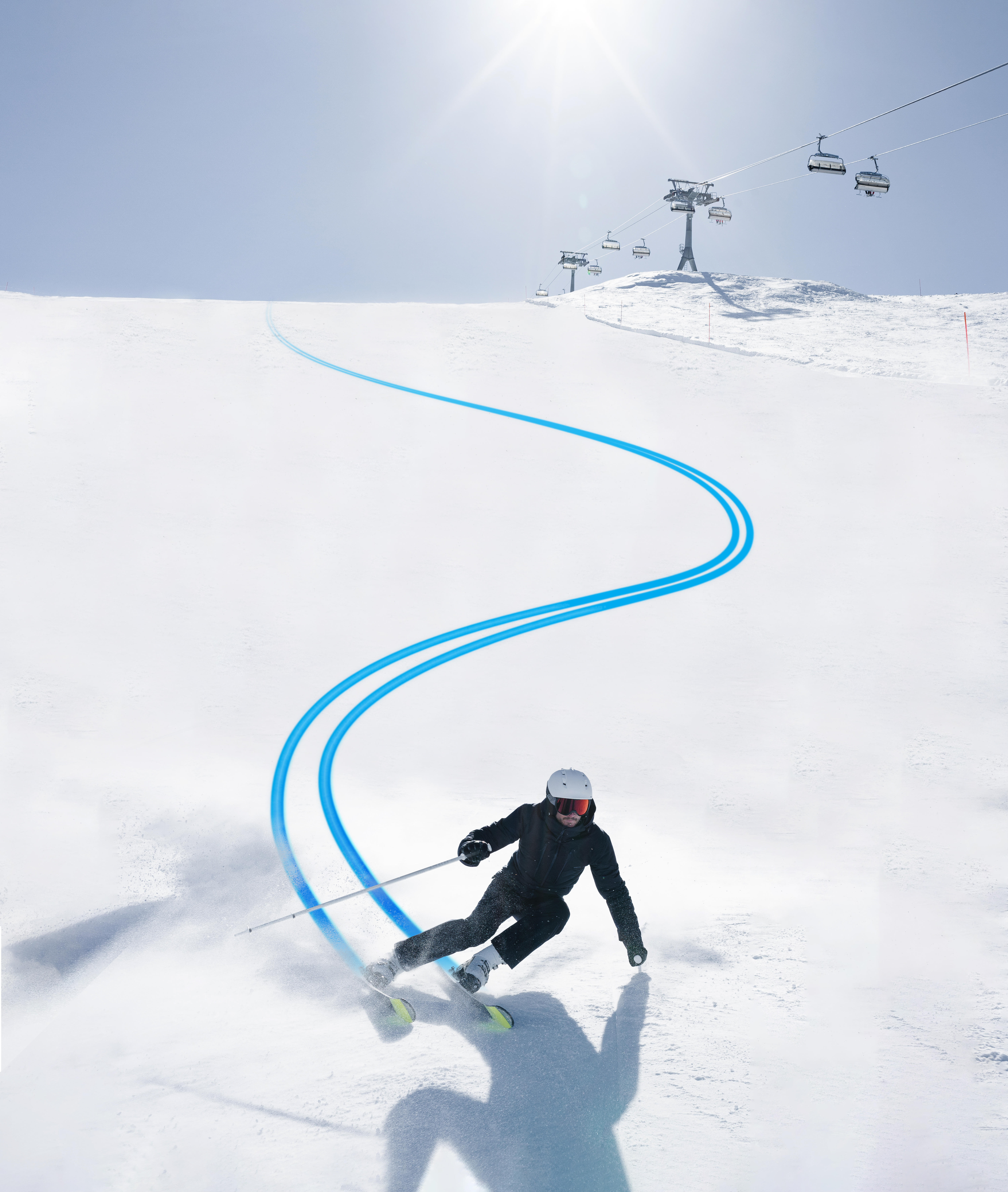 Men’s Downhill Skis with Bindings – Boost 900 - WEDZE