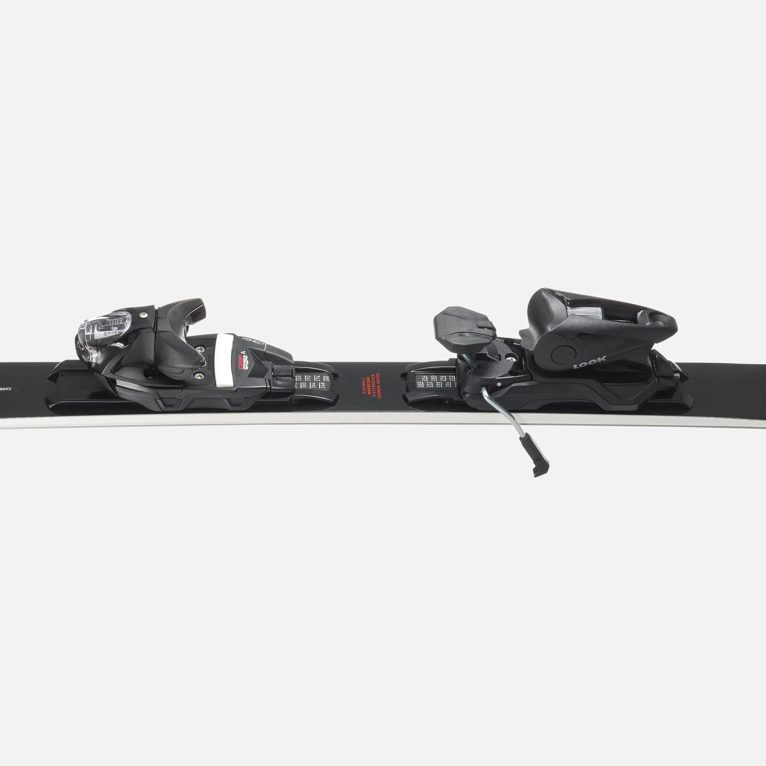 Skis avec fixations homme, BOOST 900R (Petit prix, léger défaut visuel) 50/51