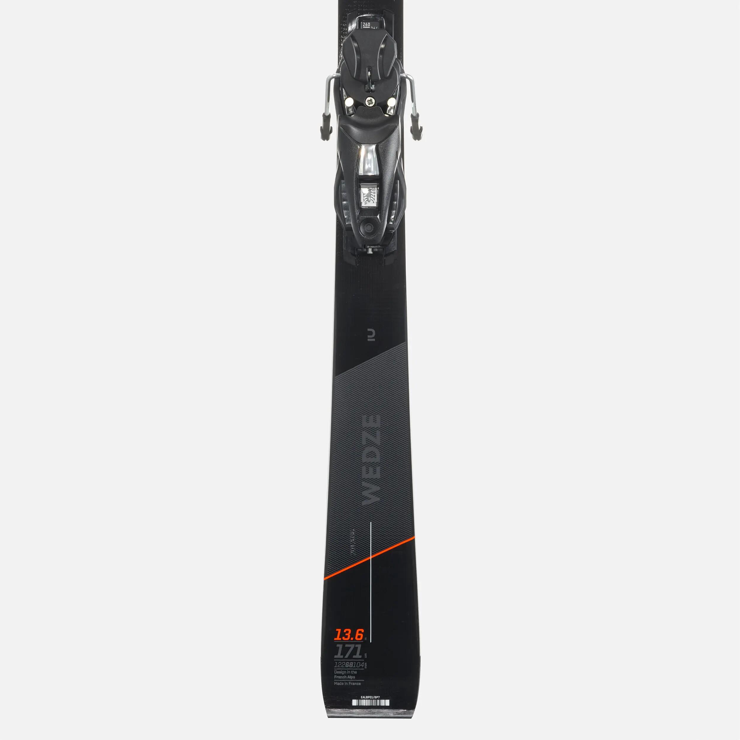 Skis avec fixations homme, BOOST 900R (Petit prix, léger défaut visuel) 48/51