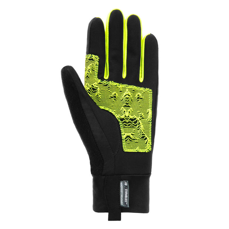 Handschuhe Langlauf Reusch - Stormbloxx Touch-Tec schwarz/neongelb