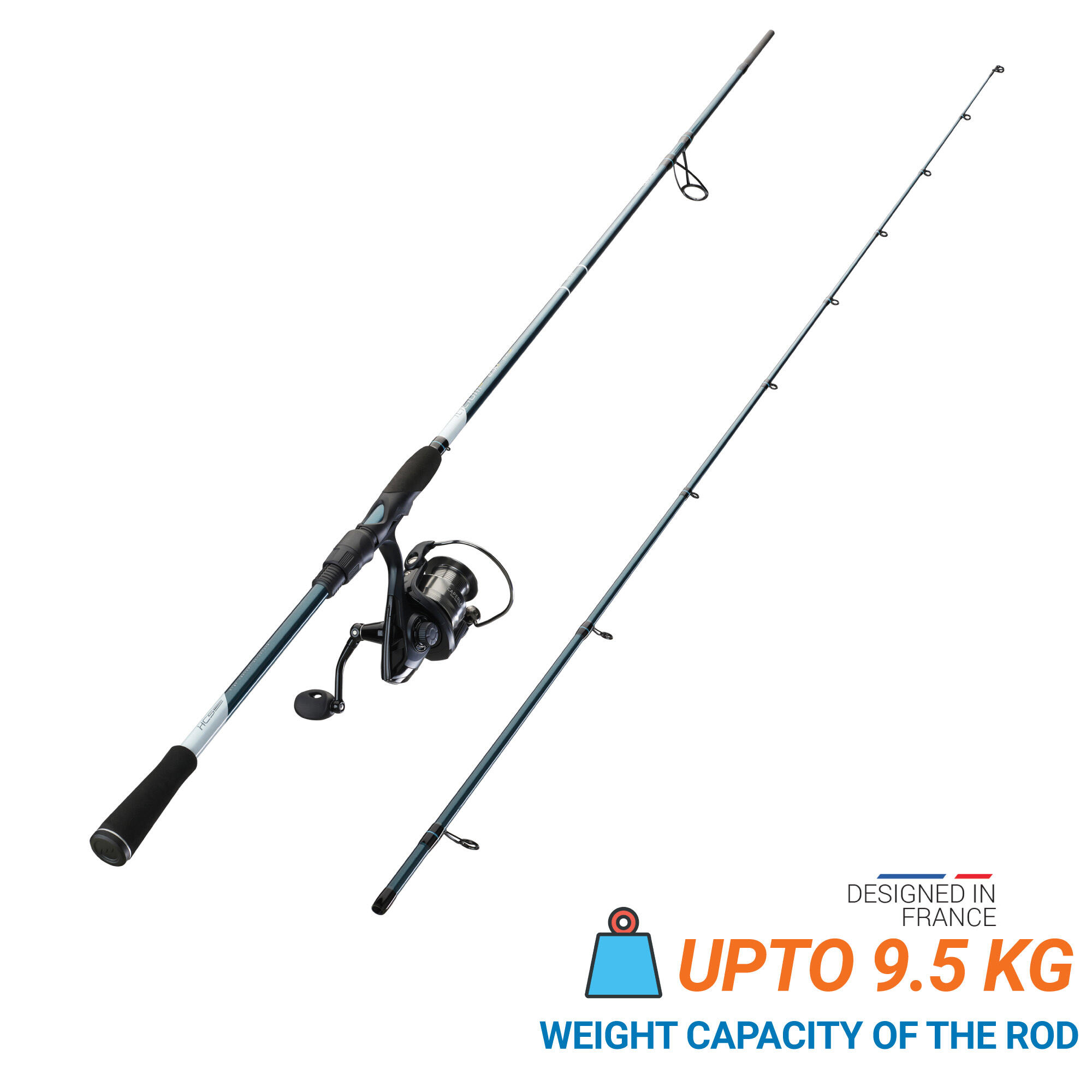 caperlan Fishing Rod 8ft Illicium-100 230 (With Reel)-picture-11