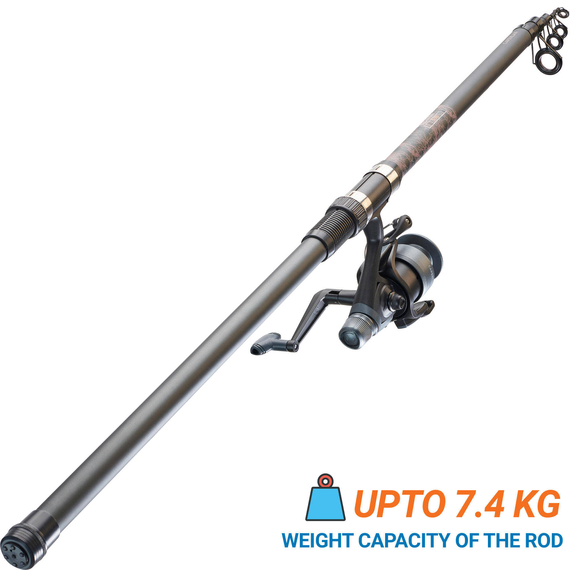 Fishing Rod 12ft Ledgering Combo Resifight 100