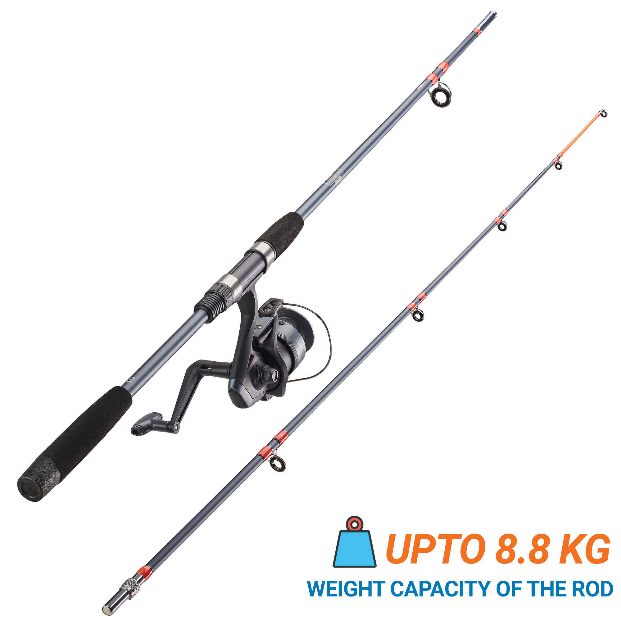 Fishing Rod 7ft Ledgering Combo Resifight 100 -  1
