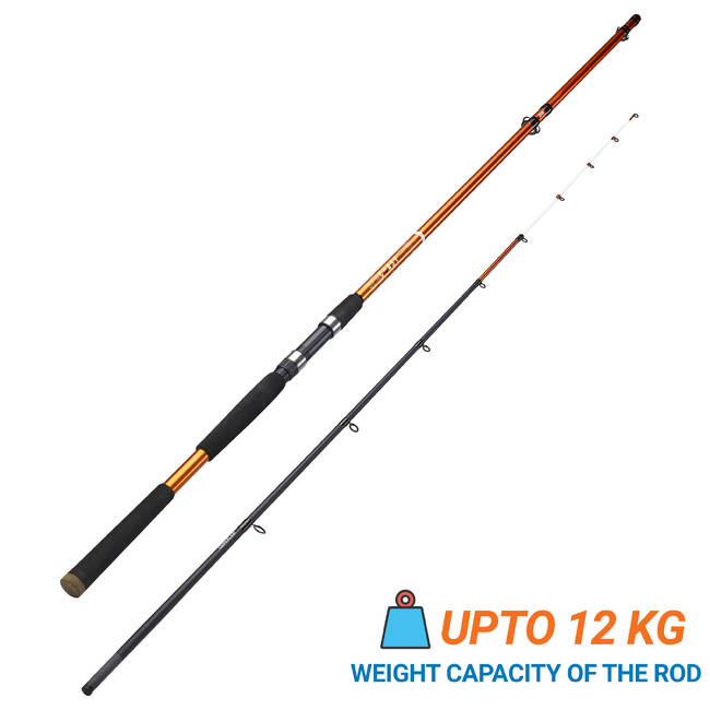Fishing Rod 9ft Seacoast Light 100 - Orange