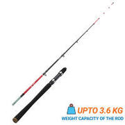 Fishing Rod 4ft Seaboat Light 100 - Red/Black
