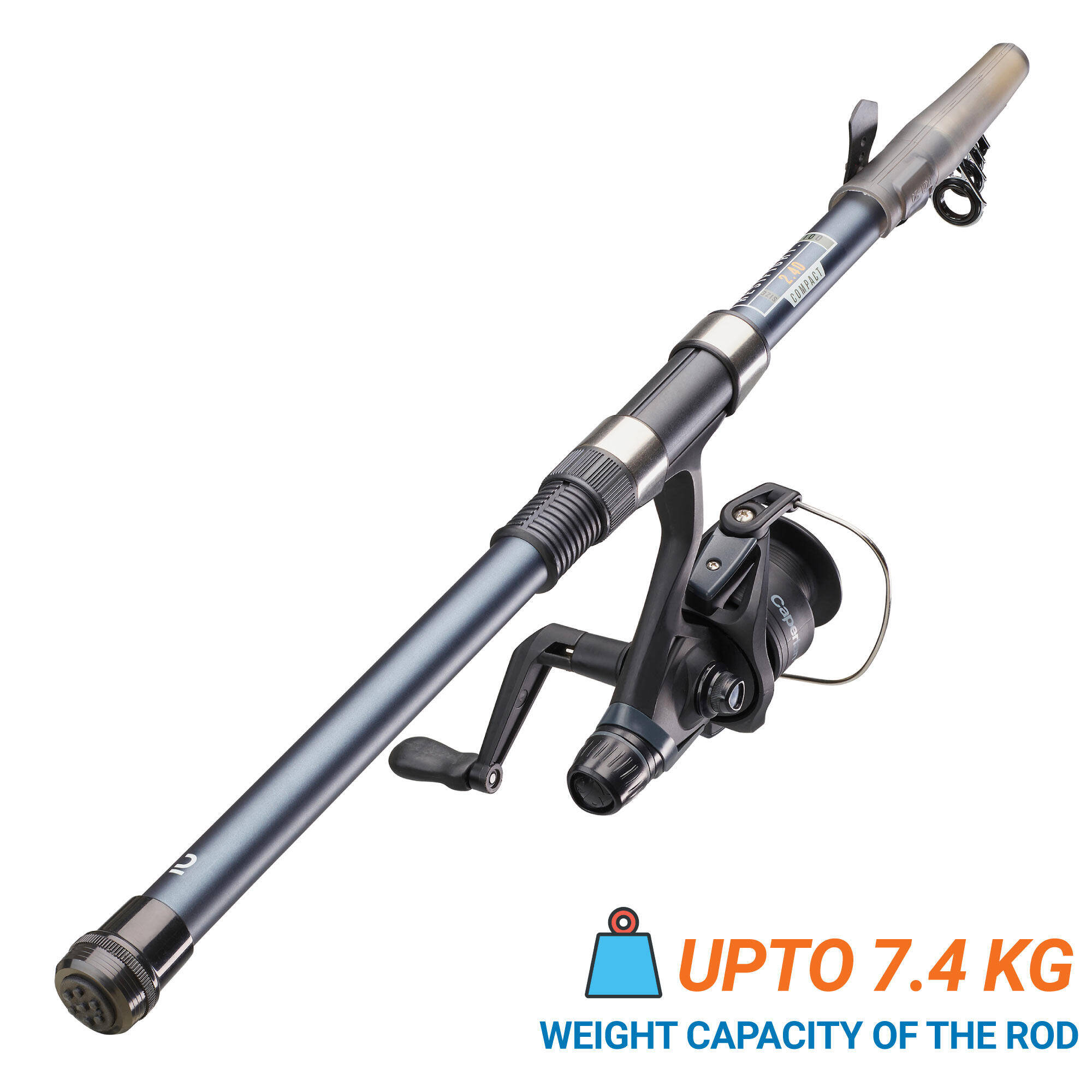 Fishing Rod 8ft Combo Resifight 100 Compact