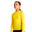Camiseta térmica de fútbol manga larga Niño Kipsta Keepdry 500 amarillo