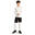 Camiseta térmica de fútbol manga larga Niño Kipsta Keepdry 500 blanco