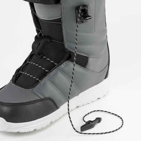 Men's Freestyle Quick Tightening Snowboard Boots - Freedom SL - Grey