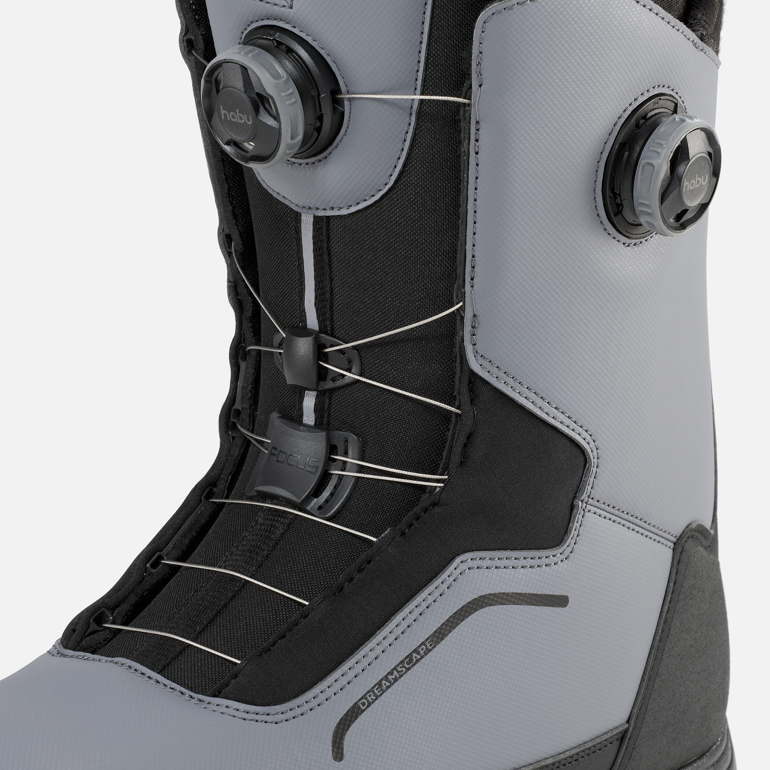 BOA 雙旋鈕單板滑雪靴ALLROAD 900 - 灰色