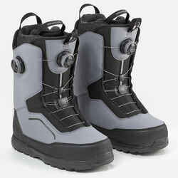 Men's On-piste/Freeride Quick-Tightening Snowboard Boots - All Road 900 - Grey