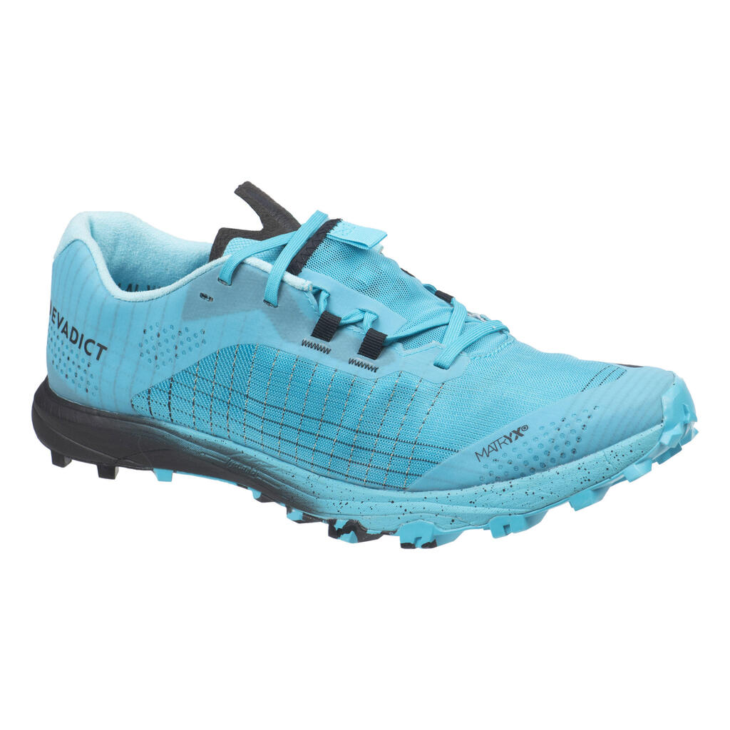 Race Light Men's Trail Running Shoes - sky blue and black