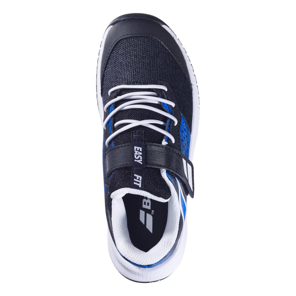 Kids' Tennis Shoes Pulsion Jr Multicourt - Blue/Black