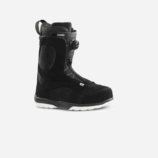 
      Men's Quick-tightening All-Mountain Snowboard Boots - Classic Boa - Black
  