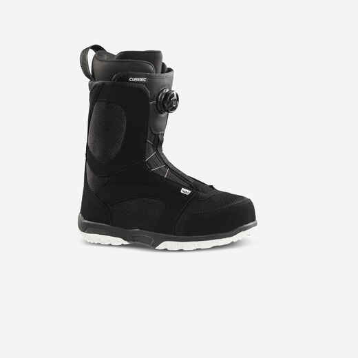 
      Vyriški greitai užsegami universalūs slidinėjimo snieglente batai „Classic Boa“, juodi
  