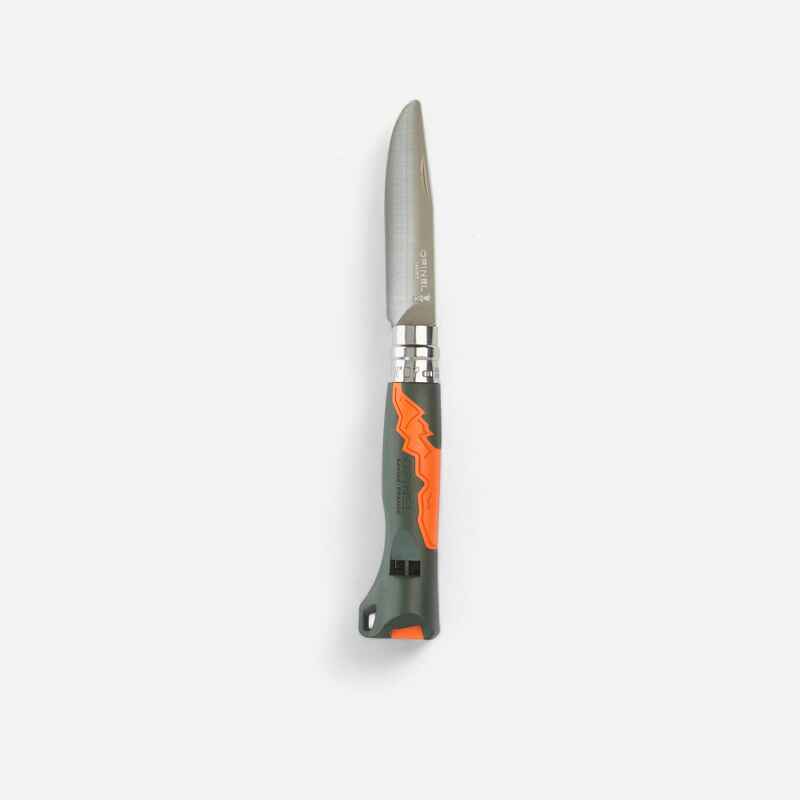 Klappmesser OPINEL Nr. 7 OUTDOOR Edelstahl 7 cm Kinder khaki