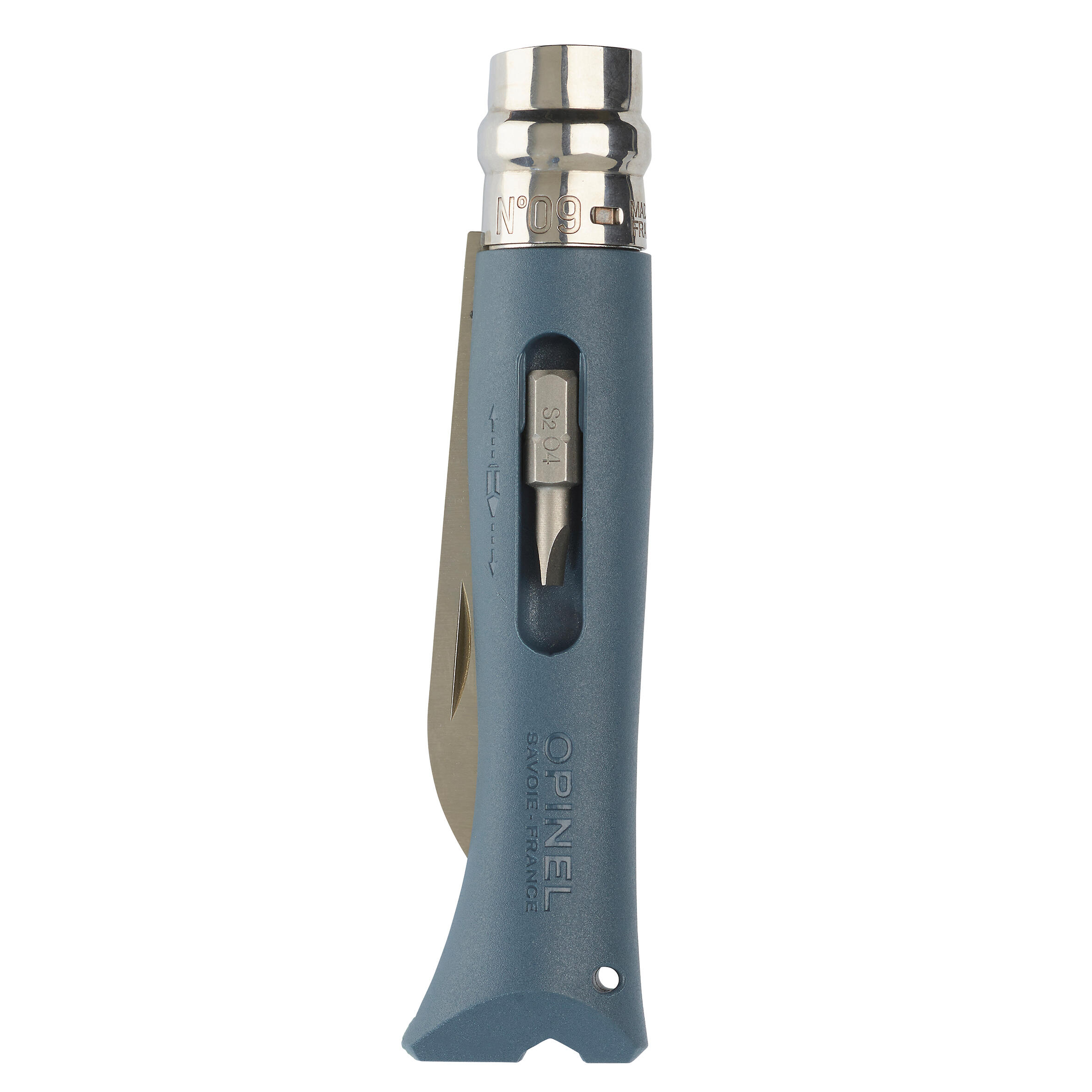 Coltello serramanico caccia OPINEL BRICOLAGE n° 9 inox 8 cm 4/16