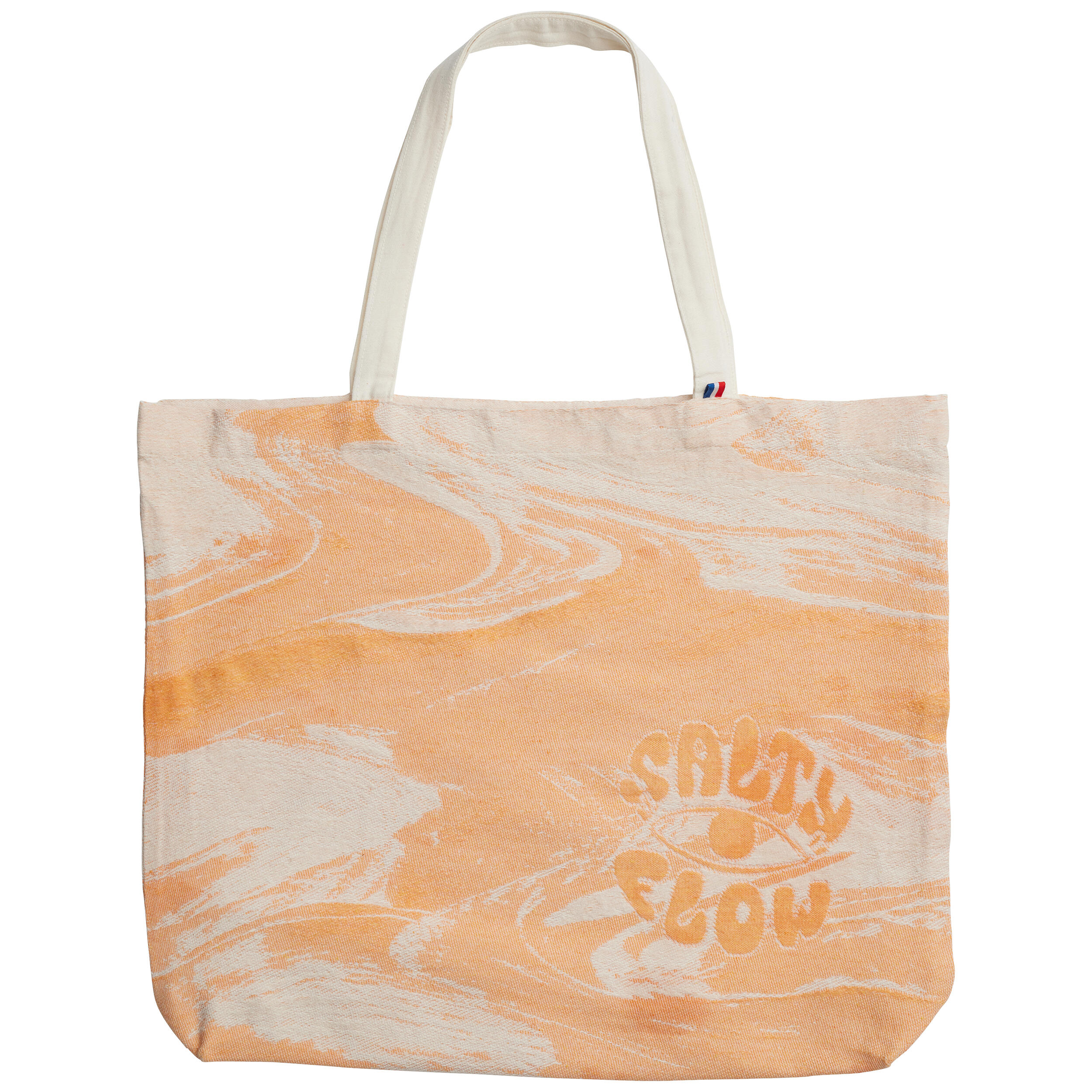 KIMJALY Eco-Friendly Yoga Tote Bag Made in France Capsule Collection Salty Flow