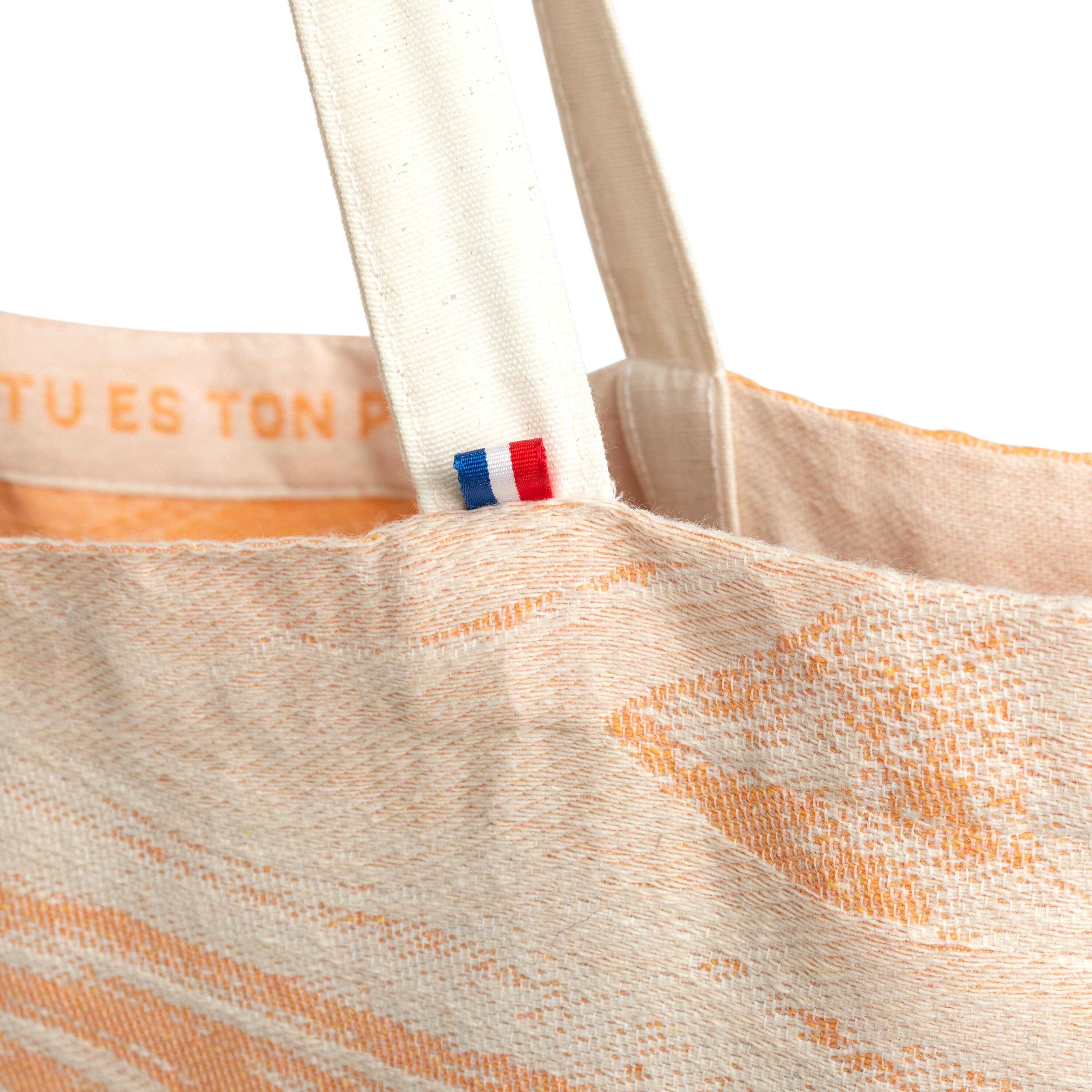 Eco-Friendly Yoga Tote Bag Made in France Capsule Collection Salty Flow 4/6