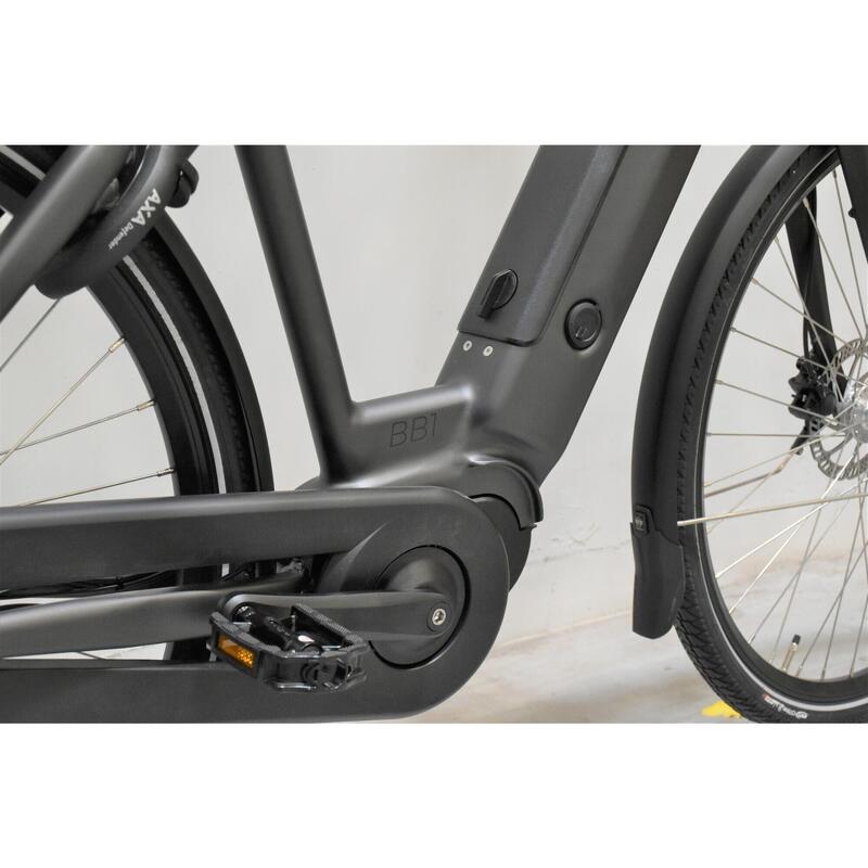 VÉLO DE VILLE À ASSISTANCE ÉLECTRIQUE BROOKY BB1 C2 GRIS FONCÉ CADRE BAS