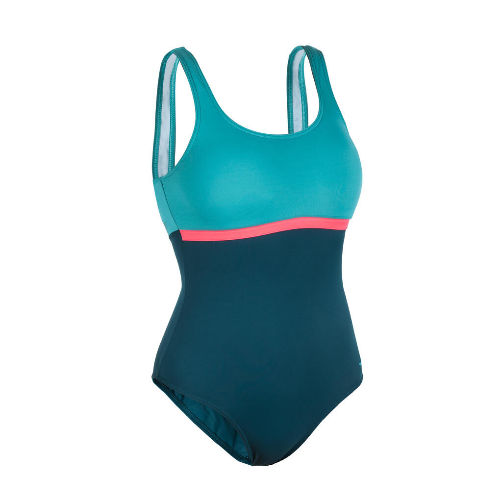 Women's 1-piece Swimsuit Heva Li blue petrol