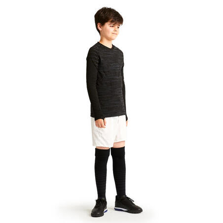 SOUS-VETEMENT THERMIQUE HAUT MANCHES LONGUES  ENFANT NOIR KEEPDRY 500