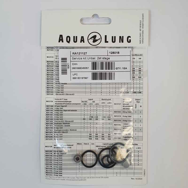 Service Kit 2nd stage diving regulators AQUALUNG Calypso Decathlon