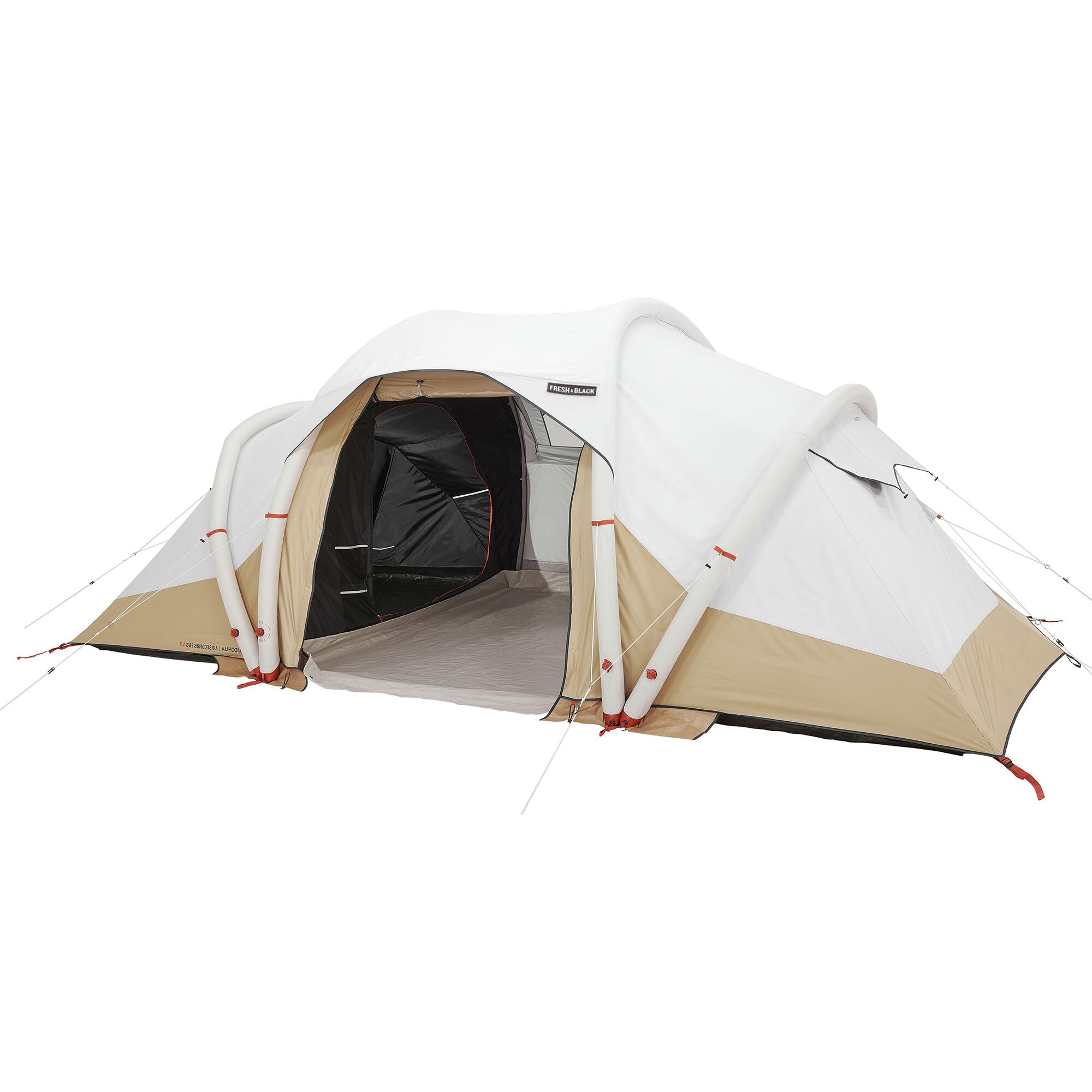 Inflatable camping tent - Air Seconds 4.2 F&B - 4 Person - 2 Bedroom 3/80