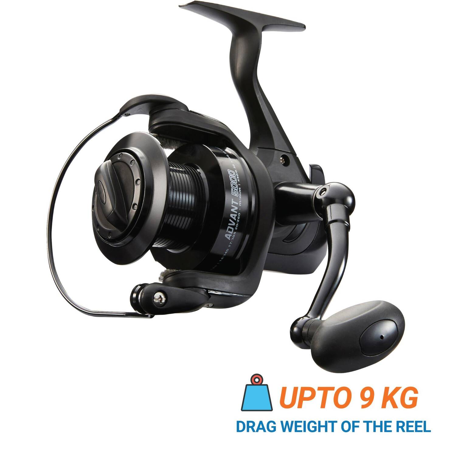 Fishing Reel Advant Power 8000 - Black