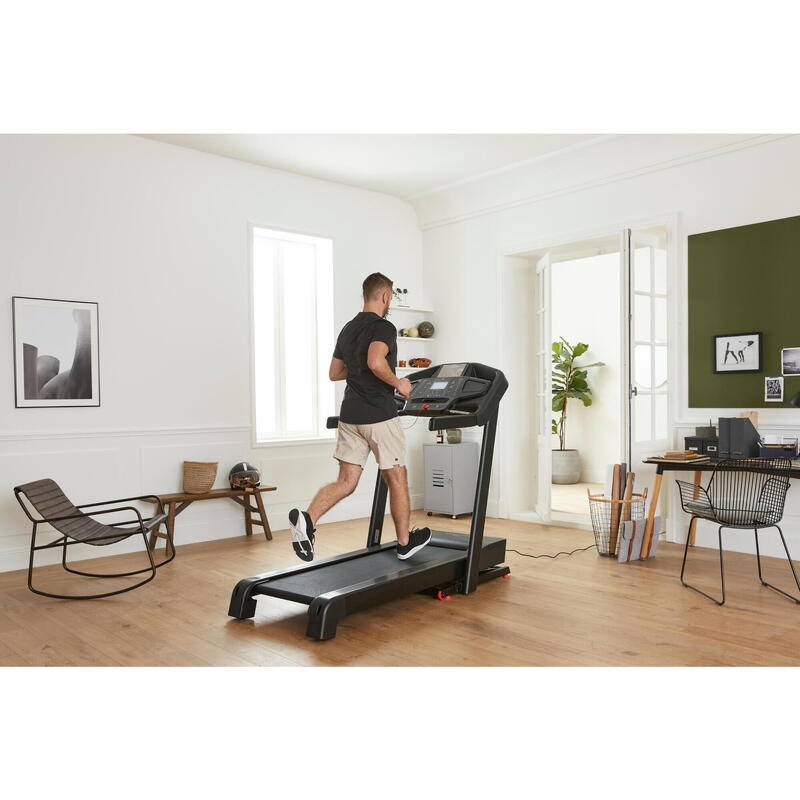 Passadeira de Corrida T900D Conectada e Eficaz, 18km/h, 50x143cm