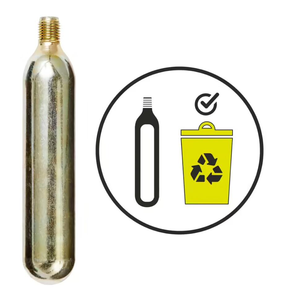 3 naboje CO₂ 20 g do pompki