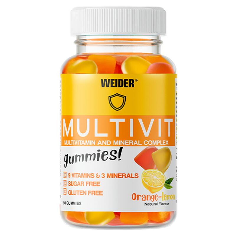 Weider Gomas Multivit Up 80 unidades