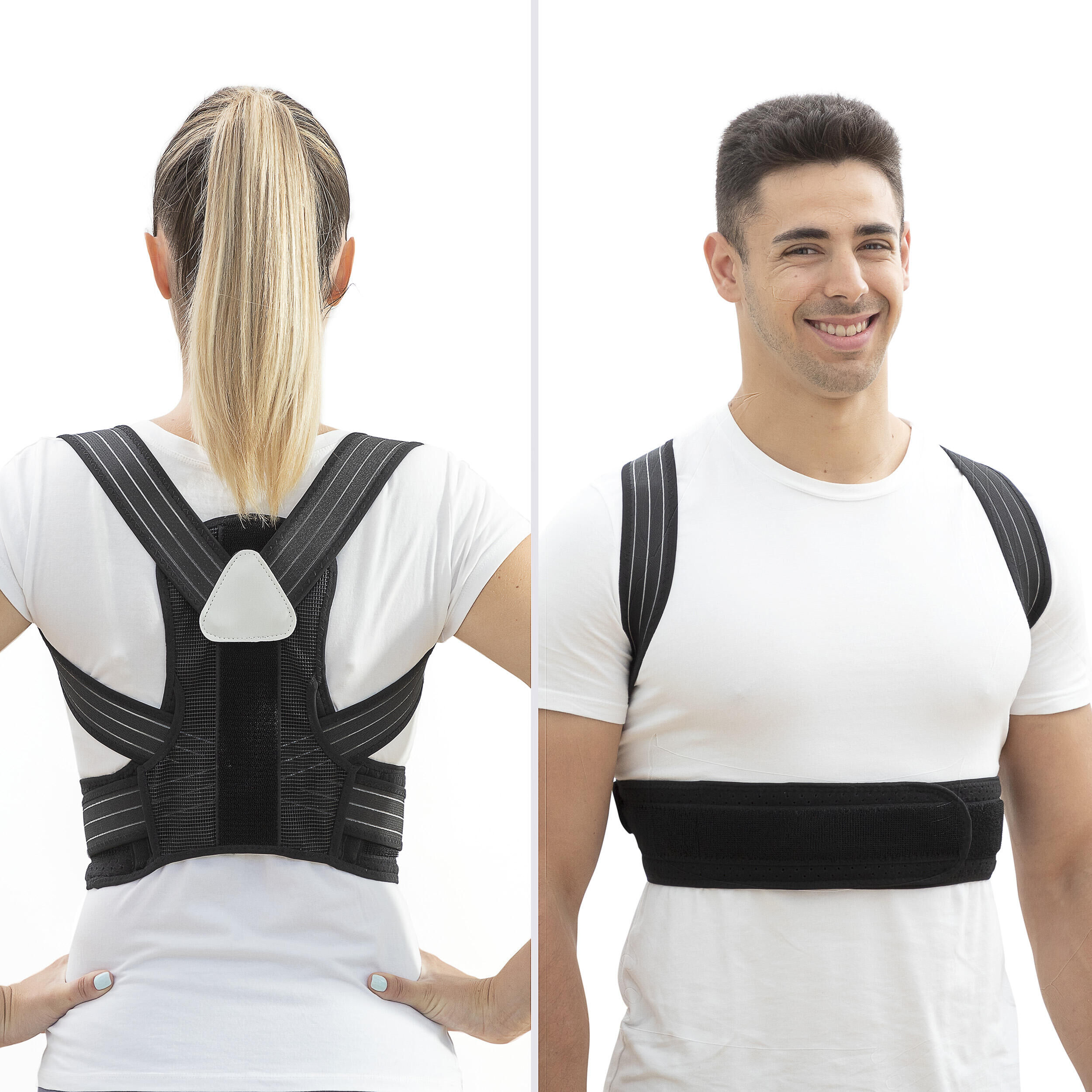 Body Shape Corset Trainer Belt Support Back Support Posture Corrector  Adjustable Men fitness Jobs Protection Belt faja lumbar
