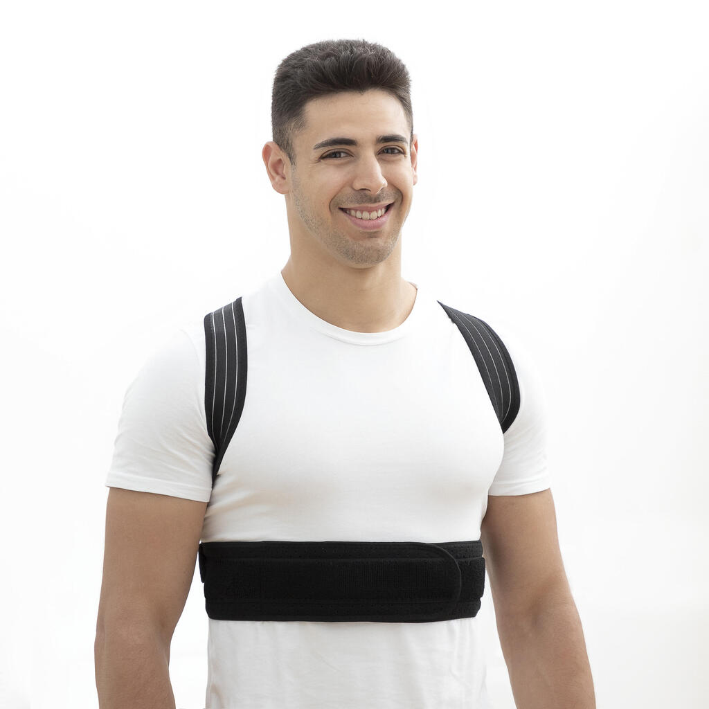 Adult Lumbar Belt / Posture Corrector - Black