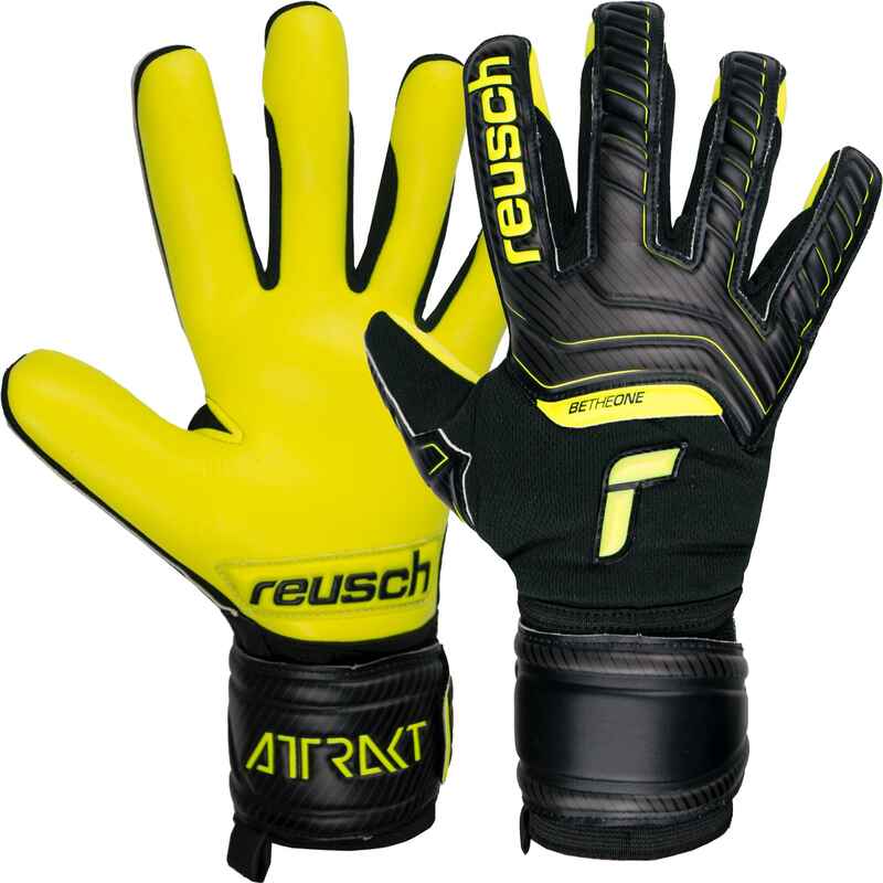 Adult Goalkeeper Glove Attrakt Evolution Decathlon